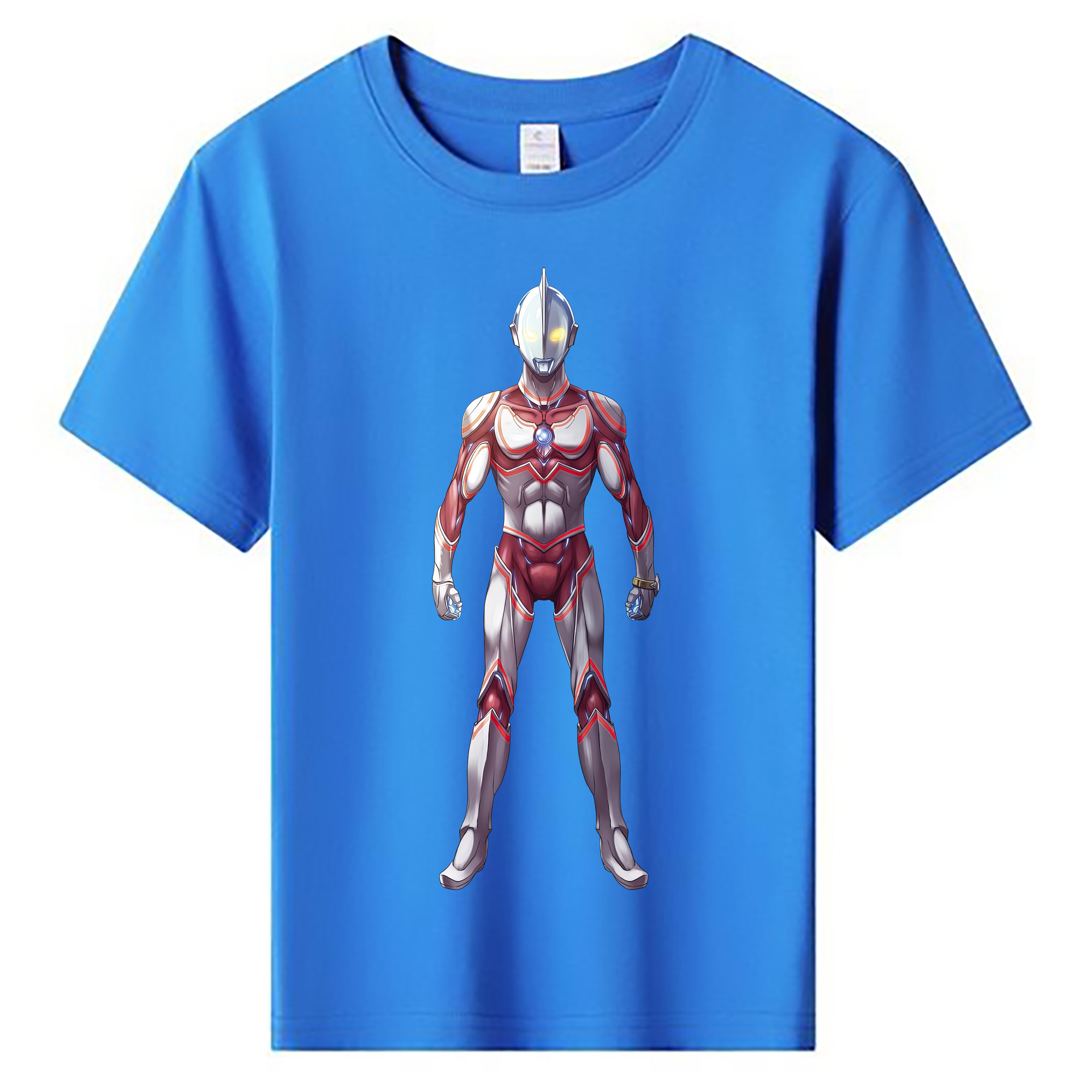 （画像用） ウルトラマン Ultraman 綿100％キッズTシャツ（フロントプリント）